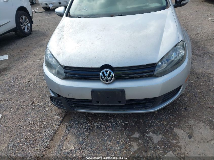 2012 Volkswagen Golf 2.5L 4-Door VIN: WVWDB7AJ7CW203674 Lot: 43258472