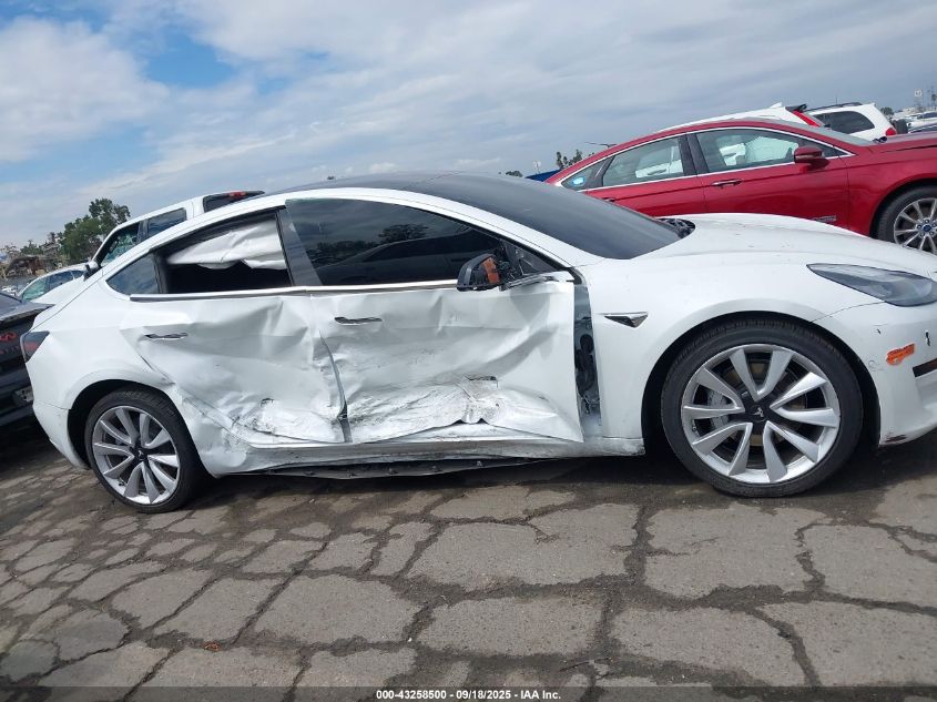 2020 Tesla Model 3 Standard Range Plus Rear-Wheel Drive/Standard Range Rear-Wheel Drive VIN: 5YJ3E1EA6LF661835 Lot: 43258500