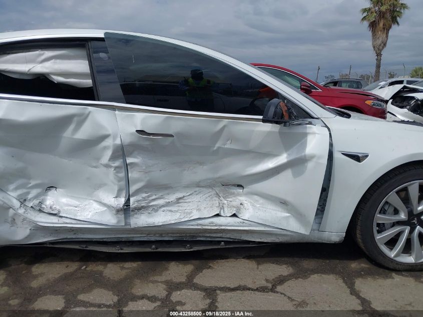 2020 Tesla Model 3 Standard Range Plus Rear-Wheel Drive/Standard Range Rear-Wheel Drive VIN: 5YJ3E1EA6LF661835 Lot: 43258500