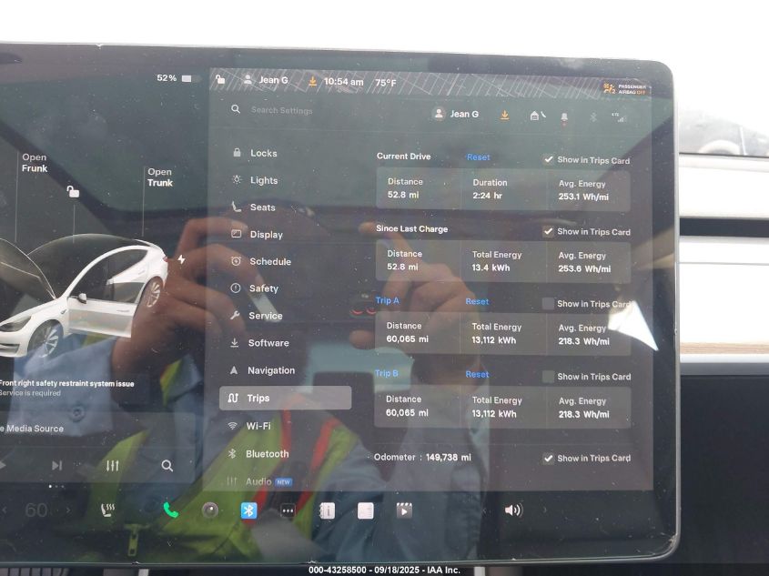 2020 Tesla Model 3 Standard Range Plus Rear-Wheel Drive/Standard Range Rear-Wheel Drive VIN: 5YJ3E1EA6LF661835 Lot: 43258500
