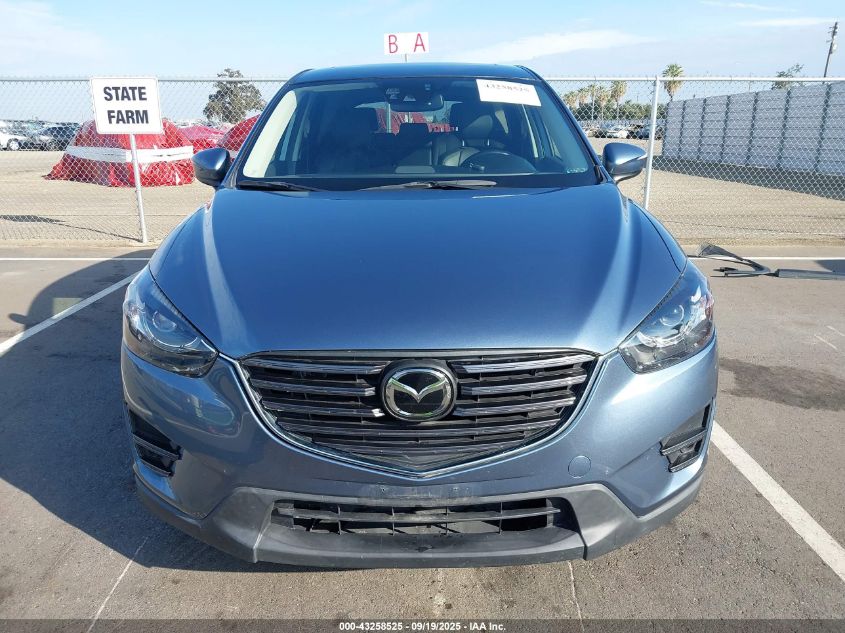 2016 Mazda Cx-5 Grand Touring VIN: JM3KE4DY4G0916411 Lot: 43258525