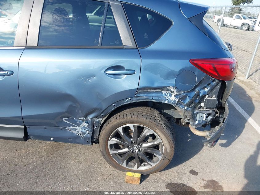 2016 Mazda Cx-5 Grand Touring VIN: JM3KE4DY4G0916411 Lot: 43258525
