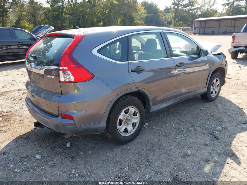 2016 HONDA CR-V LX - 2HKRM4H31GH617096