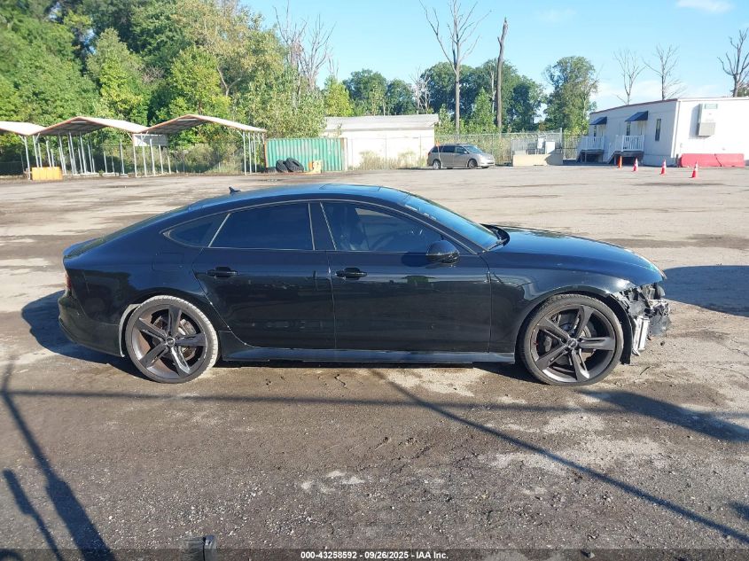 2016 Audi Rs 7 4.0T Prestige VIN: WUAW2AFC6GN903295 Lot: 43258592
