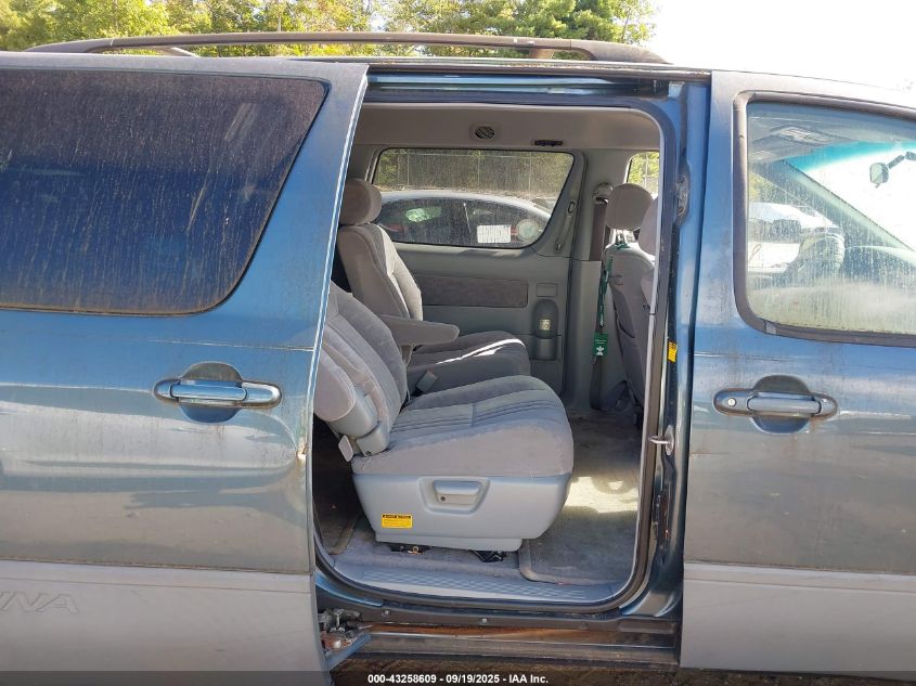 2001 Toyota Sienna Le VIN: 4T3ZF13C21U393885 Lot: 43258609