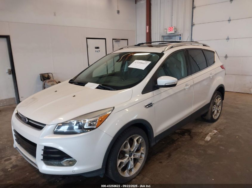 2014 Ford Escape Titanium VIN: 1FMCU9J90EUA55689 Lot: 43258622