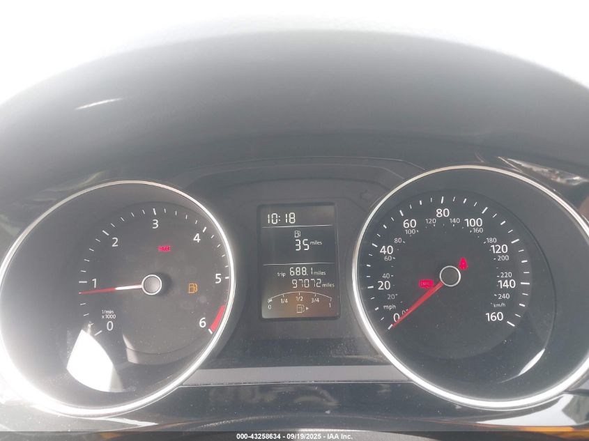 2015 Volkswagen Jetta 2.0L Tdi Se VIN: 3VW3A7AJ5FM419149 Lot: 43258634