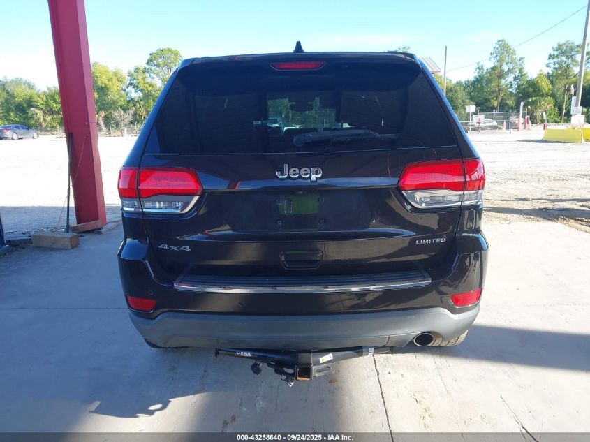2017 Jeep Grand Cherokee Limited 4X4 VIN: 1C4RJFBG2HC802187 Lot: 43258640
