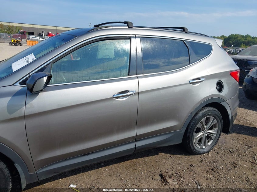 2014 HYUNDAI SANTA FE SPORT 2.4L 5XYZUDLB5EG183719