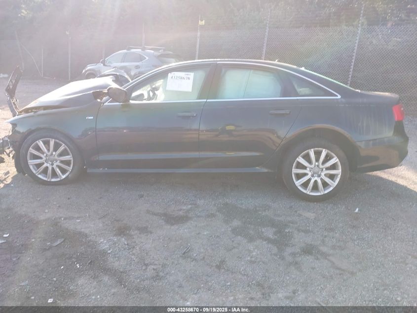 2014 Audi A6 3.0 Tdi Premium Plus VIN: WAUHMAFC5EN040385 Lot: 43258670