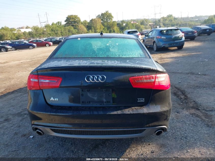 2014 Audi A6 3.0 Tdi Premium Plus VIN: WAUHMAFC5EN040385 Lot: 43258670