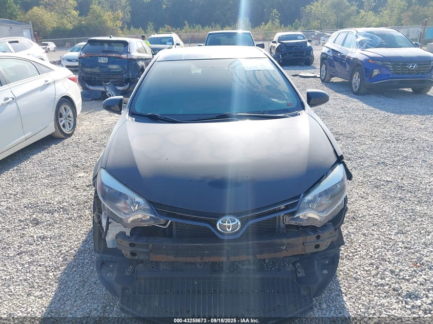 2016 Toyota Corolla Le VIN: 2T1BURHE4GC709225 Lot: 43258673
