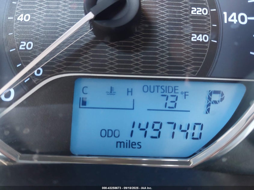 2016 Toyota Corolla Le VIN: 2T1BURHE4GC709225 Lot: 43258673