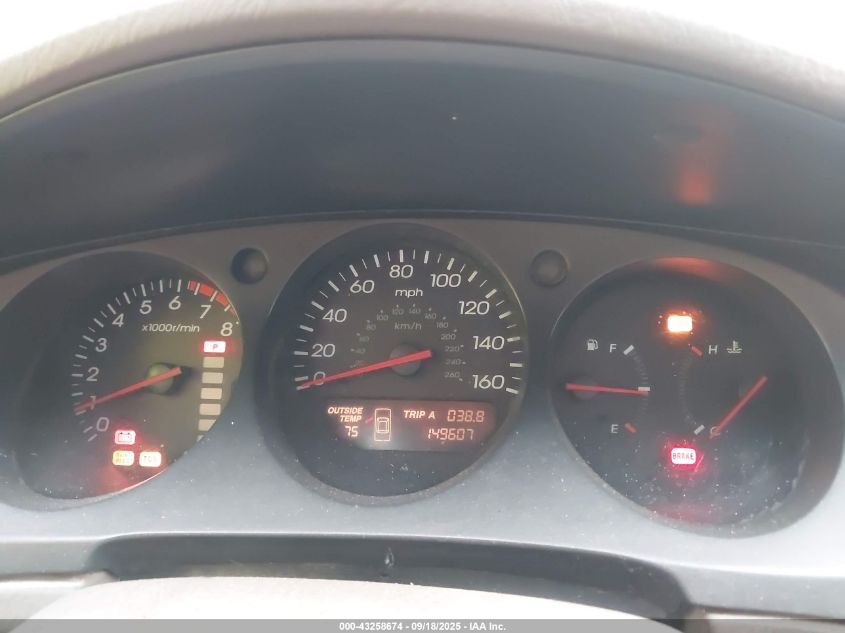 2003 Acura Tl 3.2 VIN: 19UUA56623A088539 Lot: 43258674