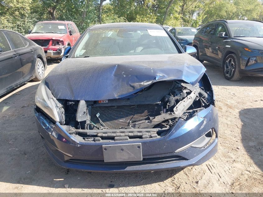 2016 Hyundai Sonata Se VIN: 5NPE24AF7GH288316 Lot: 43258689