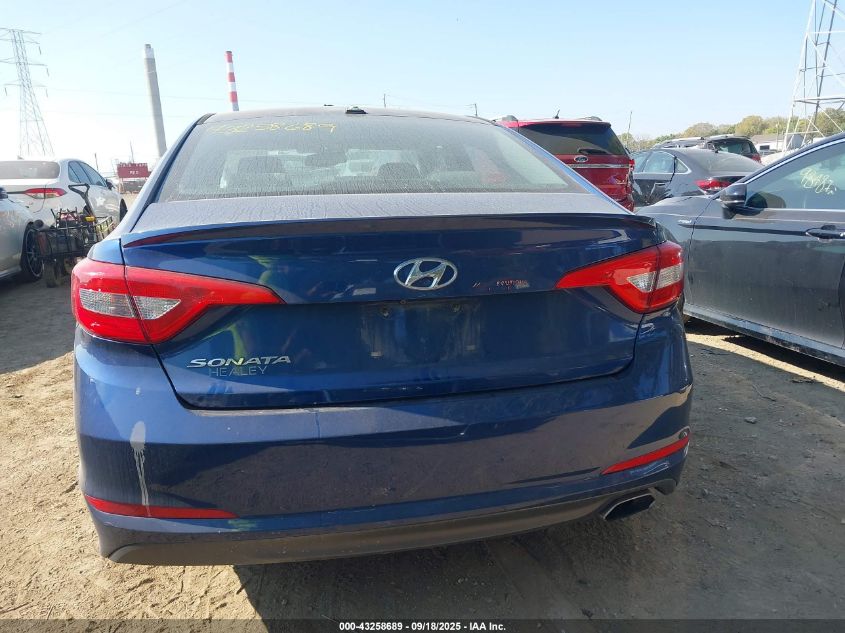 2016 Hyundai Sonata Se VIN: 5NPE24AF7GH288316 Lot: 43258689