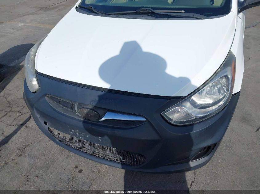 2013 Hyundai Accent Gls VIN: KMHCT4AE3DU540474 Lot: 43258695