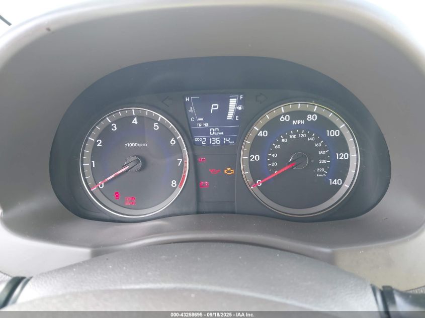 2013 Hyundai Accent Gls VIN: KMHCT4AE3DU540474 Lot: 43258695