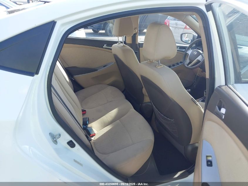 2013 Hyundai Accent Gls VIN: KMHCT4AE3DU540474 Lot: 43258695