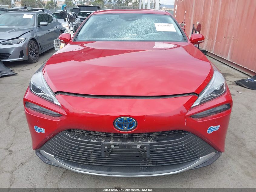 2021 Toyota Mirai Xle VIN: JTDAAAAAXMA000635 Lot: 43258707