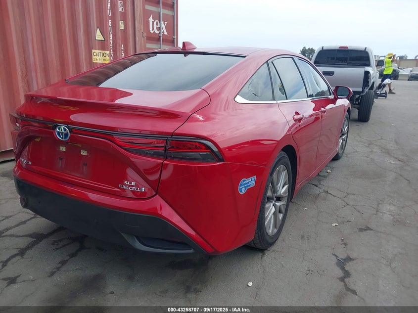 JTDAAAAAXMA000635 2021 TOYOTA MIRAI photo no. 4