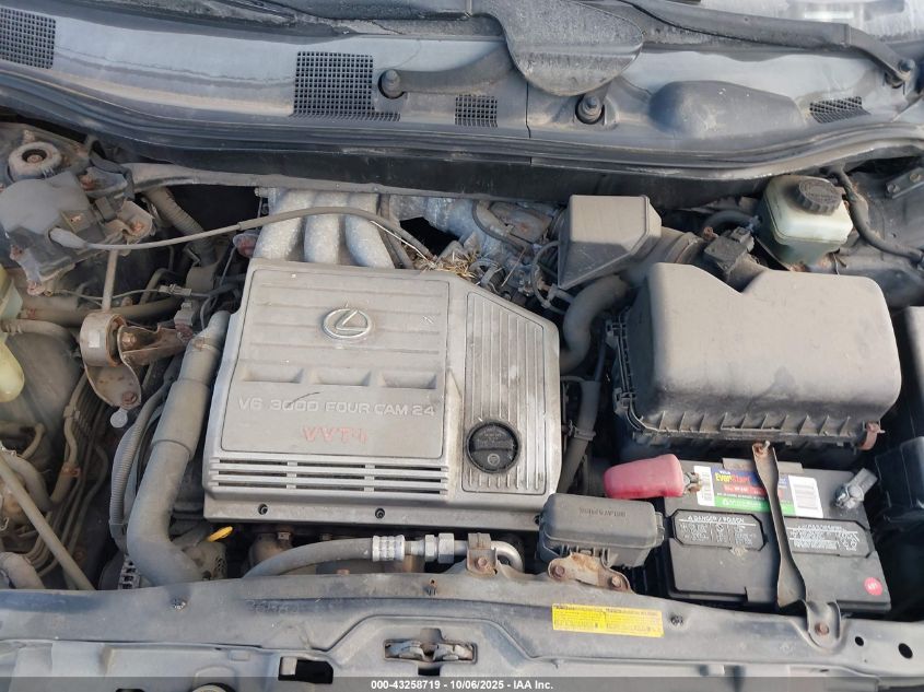 2002 Lexus Rx 300 VIN: JTJHF10U920261895 Lot: 43258719