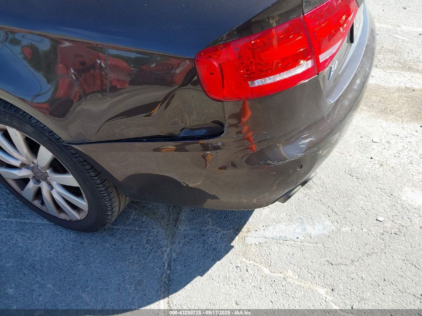 2011 Audi A4 2.0T Premium VIN: WAUFFAFL2BN012377 Lot: 43258725