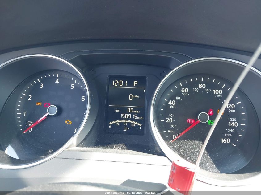 2015 Volkswagen Jetta 2.0L S VIN: 3VW2K7AJ7FM296947 Lot: 43258746