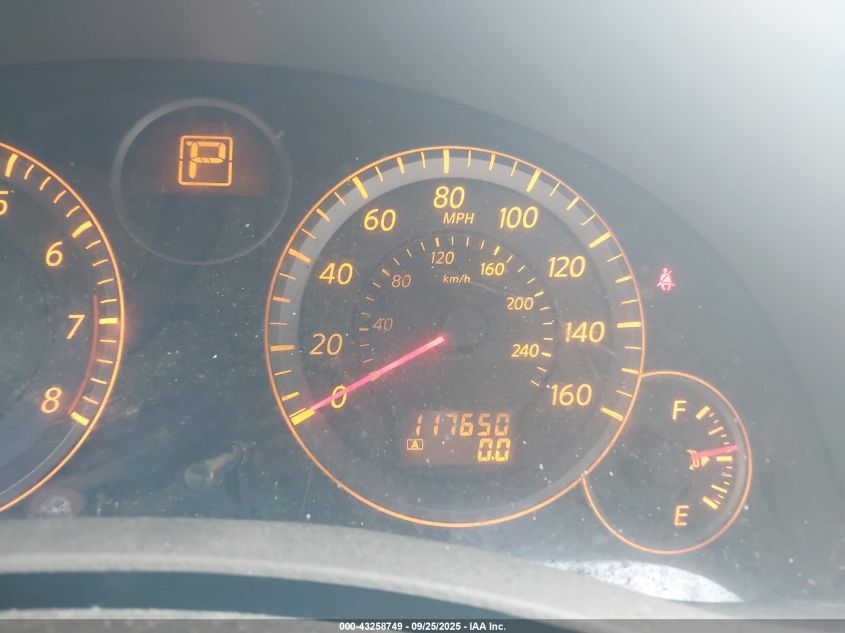 2006 Infiniti G35X VIN: JNKCV51F76M611979 Lot: 43258749