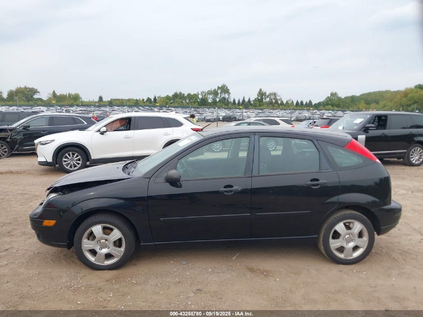2007 Ford Focus S/Se/Ses VIN: 1FAHP37N67W220886 Lot: 43258780