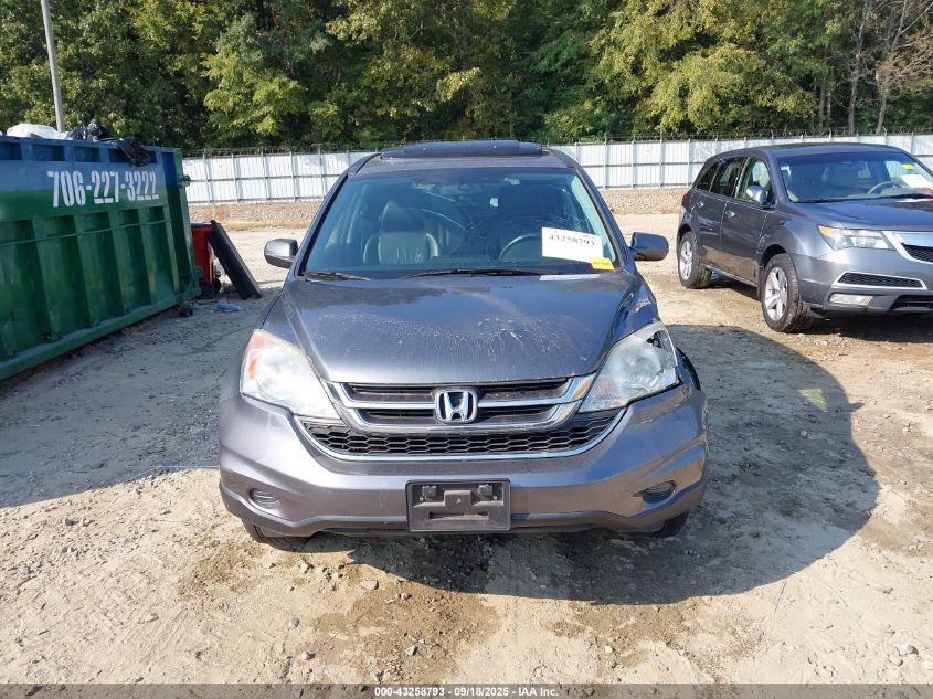 2010 Honda Cr-V Ex-L VIN: 5J6RE3H7XAL020827 Lot: 43258793