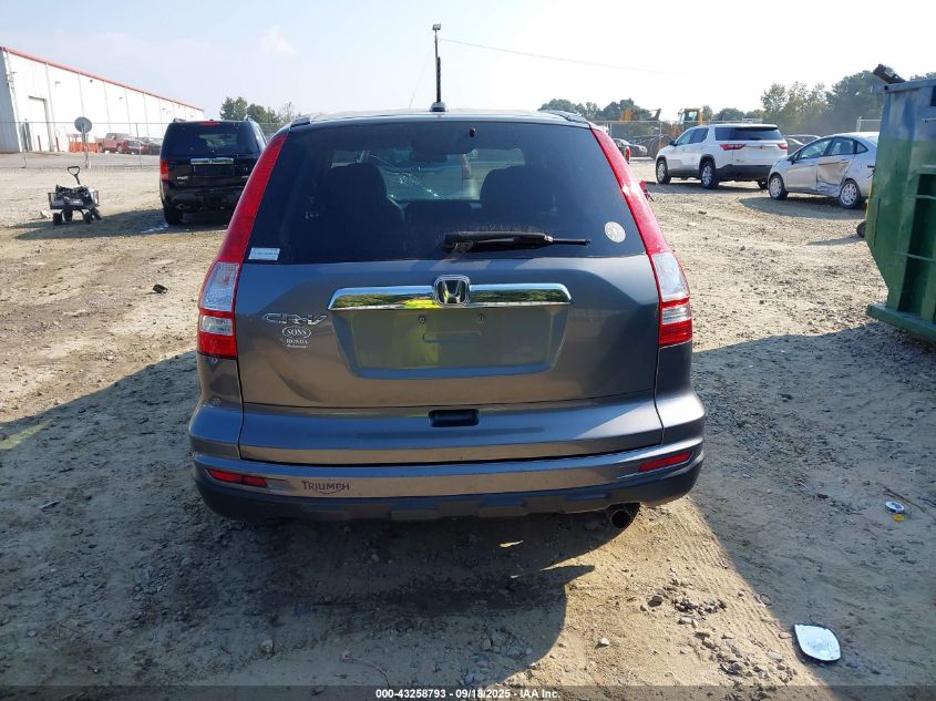 2010 Honda Cr-V Ex-L VIN: 5J6RE3H7XAL020827 Lot: 43258793