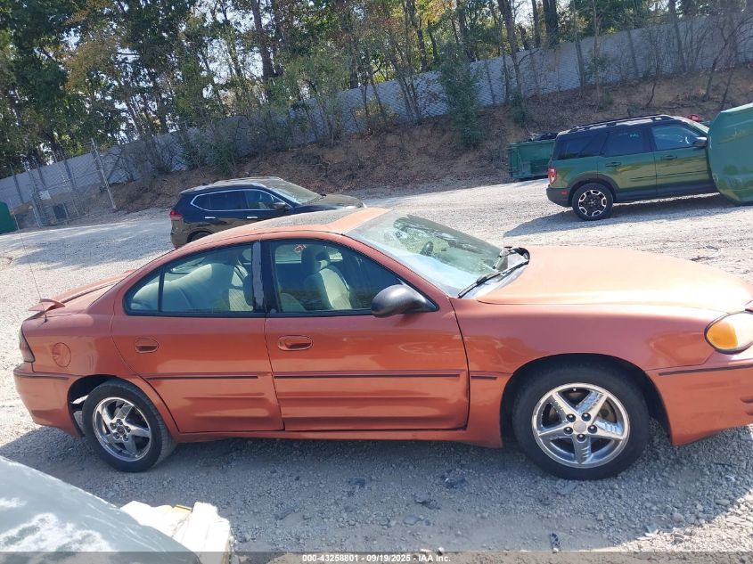 2004 Pontiac Grand Am Gt VIN: 1G2NW52E54C119715 Lot: 43258801