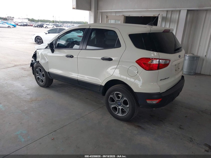 2021 FORD ECOSPORT S - MAJ6S3FL2MC454929