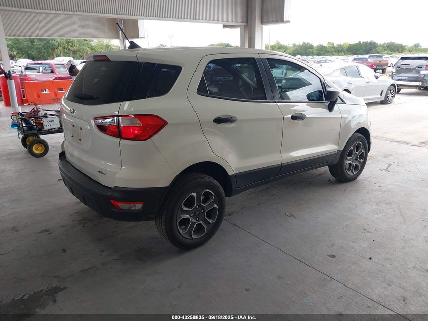2021 FORD ECOSPORT S - MAJ6S3FL2MC454929