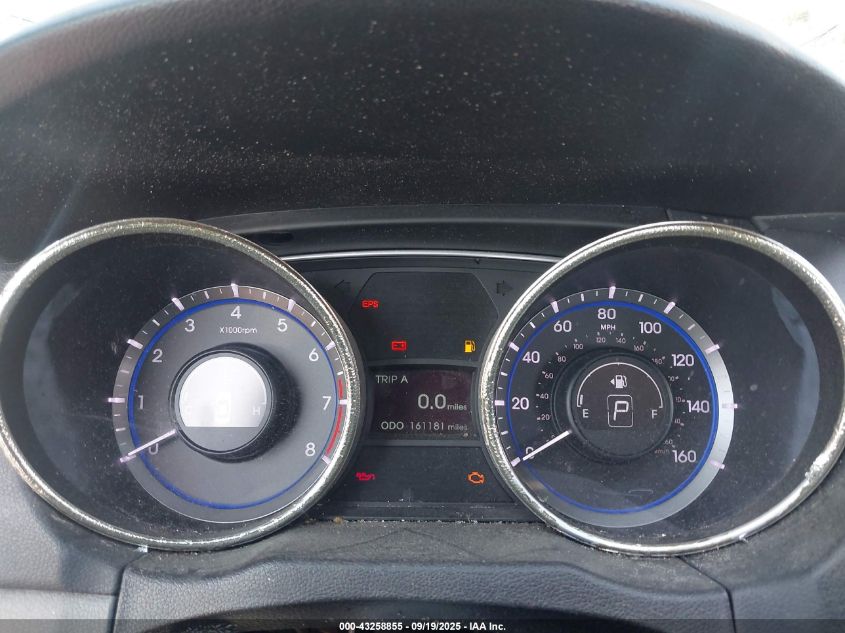 2011 Hyundai Sonata Gls VIN: 5NPEB4AC3BH216544 Lot: 43258855