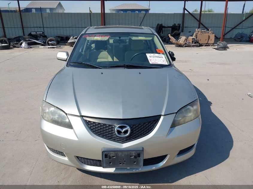 2004 Mazda Mazda3 I VIN: JM1BK12F141113823 Lot: 43258869