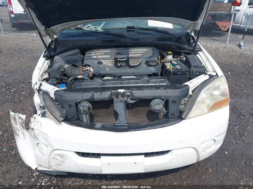 2008 Kia Sorento Lx VIN: KNDJD735X85766616 Lot: 43258881