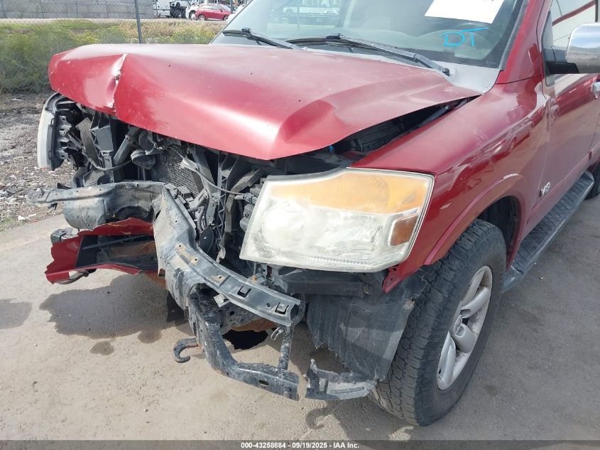 2009 Nissan Armada Se VIN: 5N1AA08C39N601303 Lot: 43258884