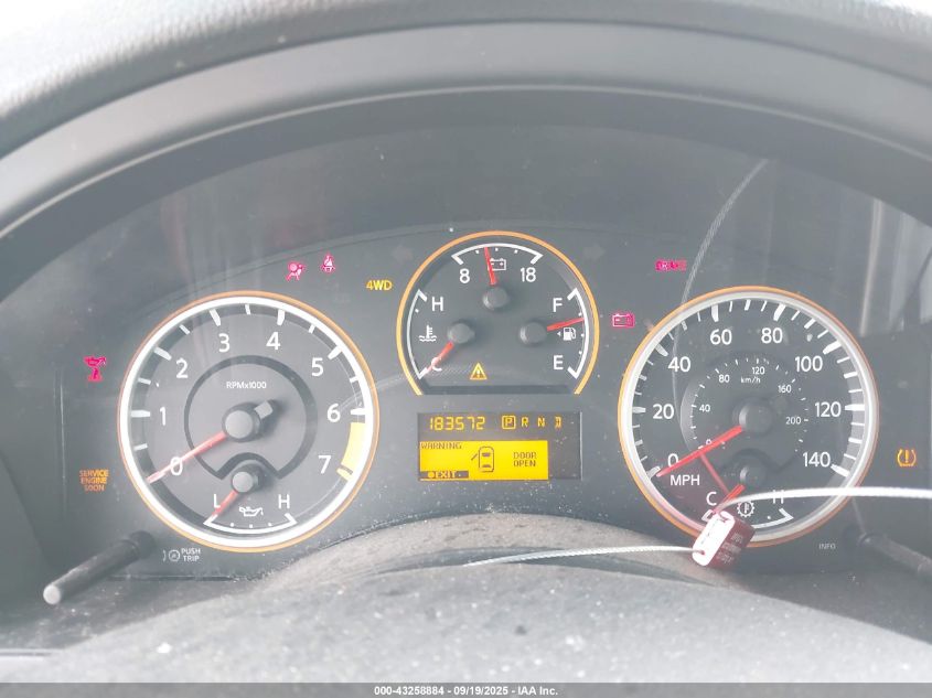 2009 Nissan Armada Se VIN: 5N1AA08C39N601303 Lot: 43258884