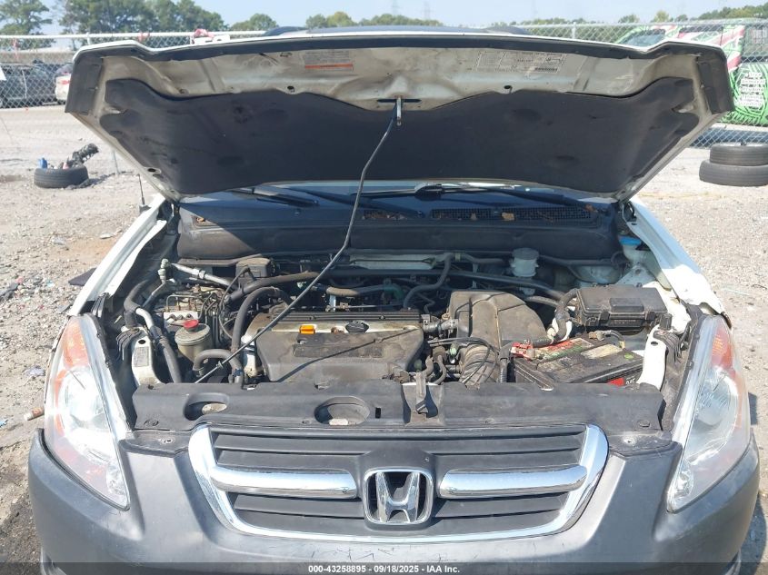 2003 Honda Cr-V Ex VIN: JHLRD788X3C034726 Lot: 43258895