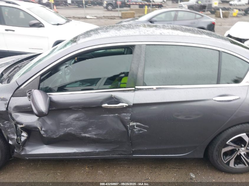 2016 Honda Accord Lx VIN: 1HGCR2F35GA077579 Lot: 43258907