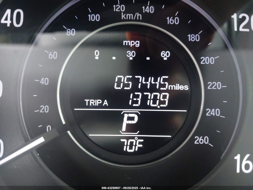 2016 Honda Accord Lx VIN: 1HGCR2F35GA077579 Lot: 43258907