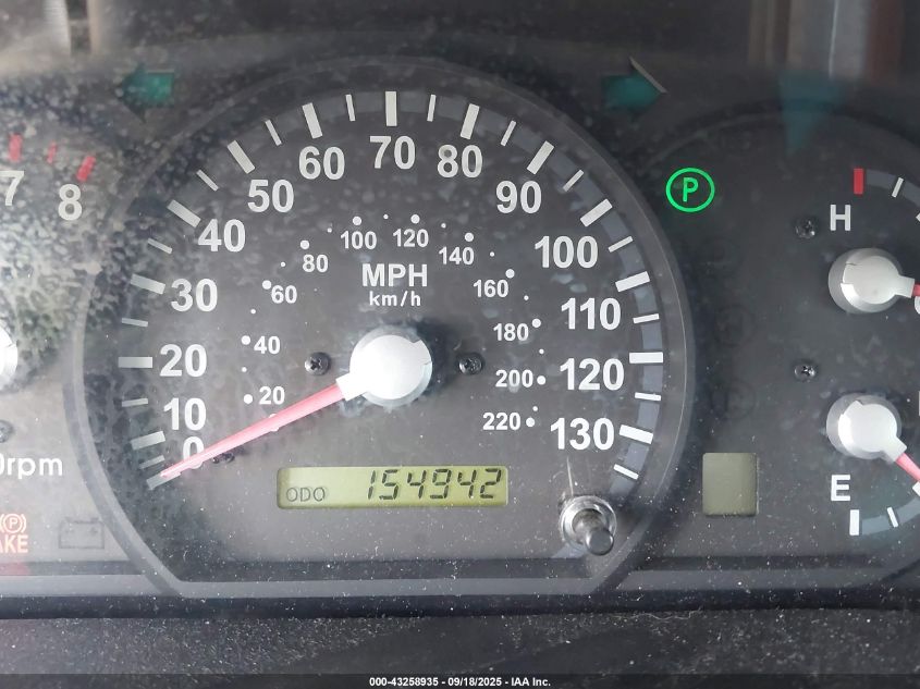 2005 Kia Sorento Ex/Lx VIN: KNDJD733255389287 Lot: 43258935