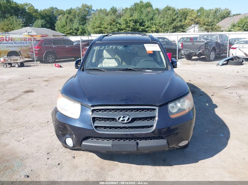 2008 Hyundai Santa Fe Limited/Se VIN: 5NMSH13E88H181116 Lot: 43258941