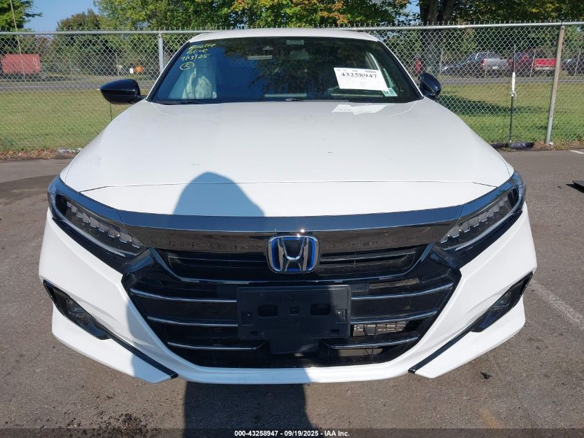 2022 Honda Accord Hybrid Sport VIN: 1HGCV3F21NA040471 Lot: 43258947