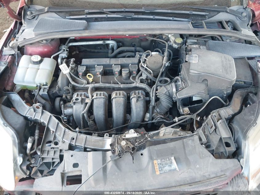 2014 Ford Focus Se VIN: 1FADP3F2XEL461631 Lot: 43258974