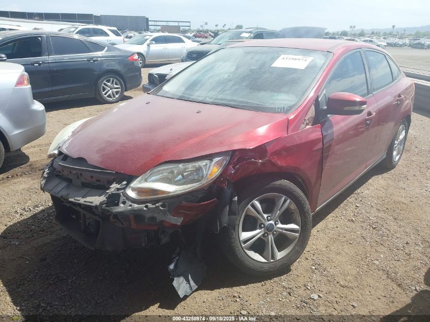 2014 Ford Focus Se VIN: 1FADP3F2XEL461631 Lot: 43258974