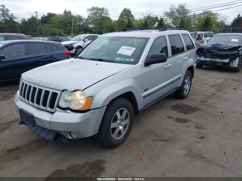 1J8GR48K08C185333 2008 JEEP GRAND CHEROKEE photo no. 2