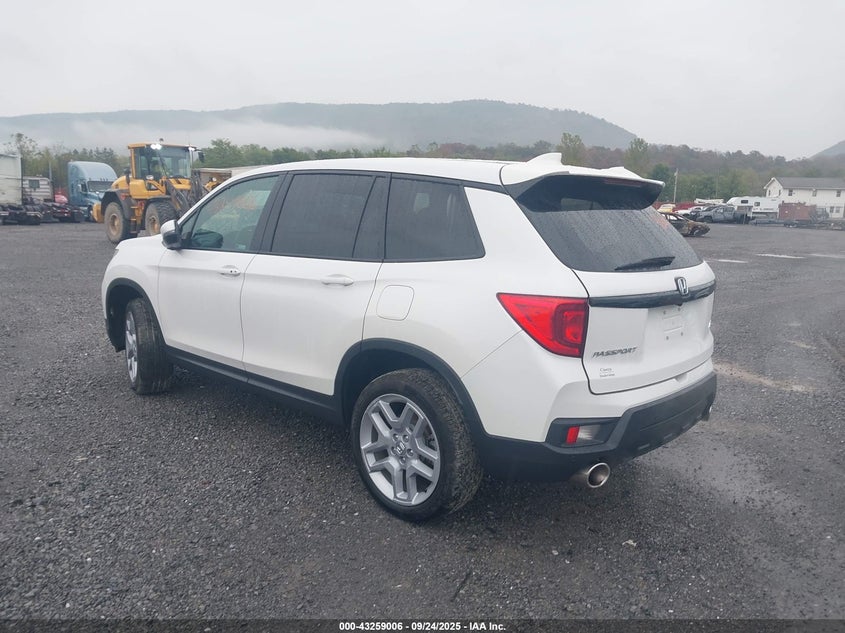 Vin: 5fnyf8h50rb017606, lot: 43753573, honda passport awd ex-l 20243